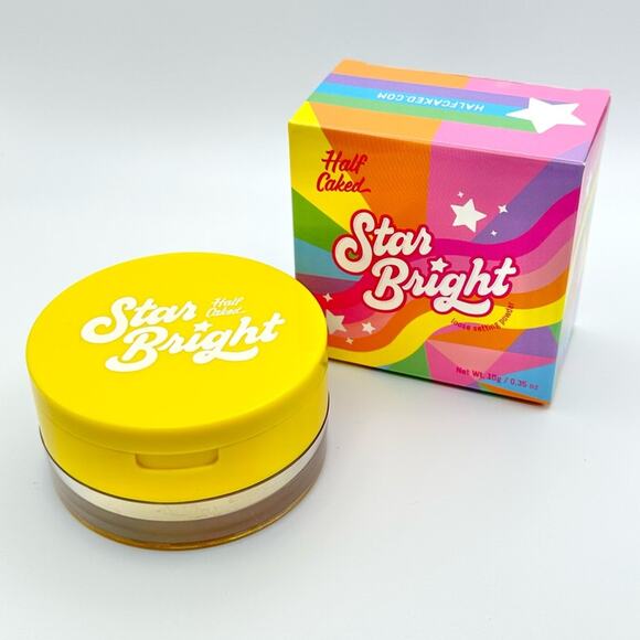 Half Caked Star Bright Loose Setting Powder Translucent 1.0 - Picture 1 of 3